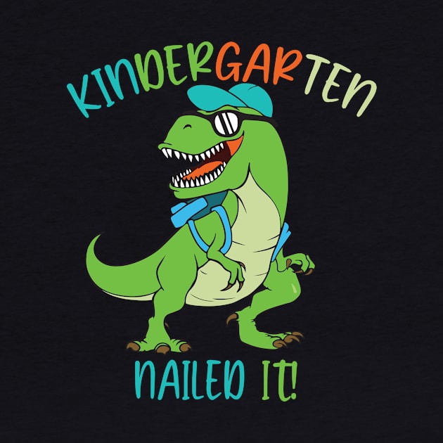 Dinosaur Kindergarten Nailed It Graduation Kids by sevalyilmazardal